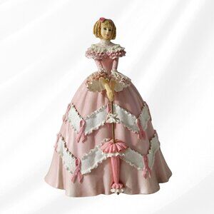 2/$50 A Little Pink Support Figurine 0644A Thomas Kinkade Hamilton Collection